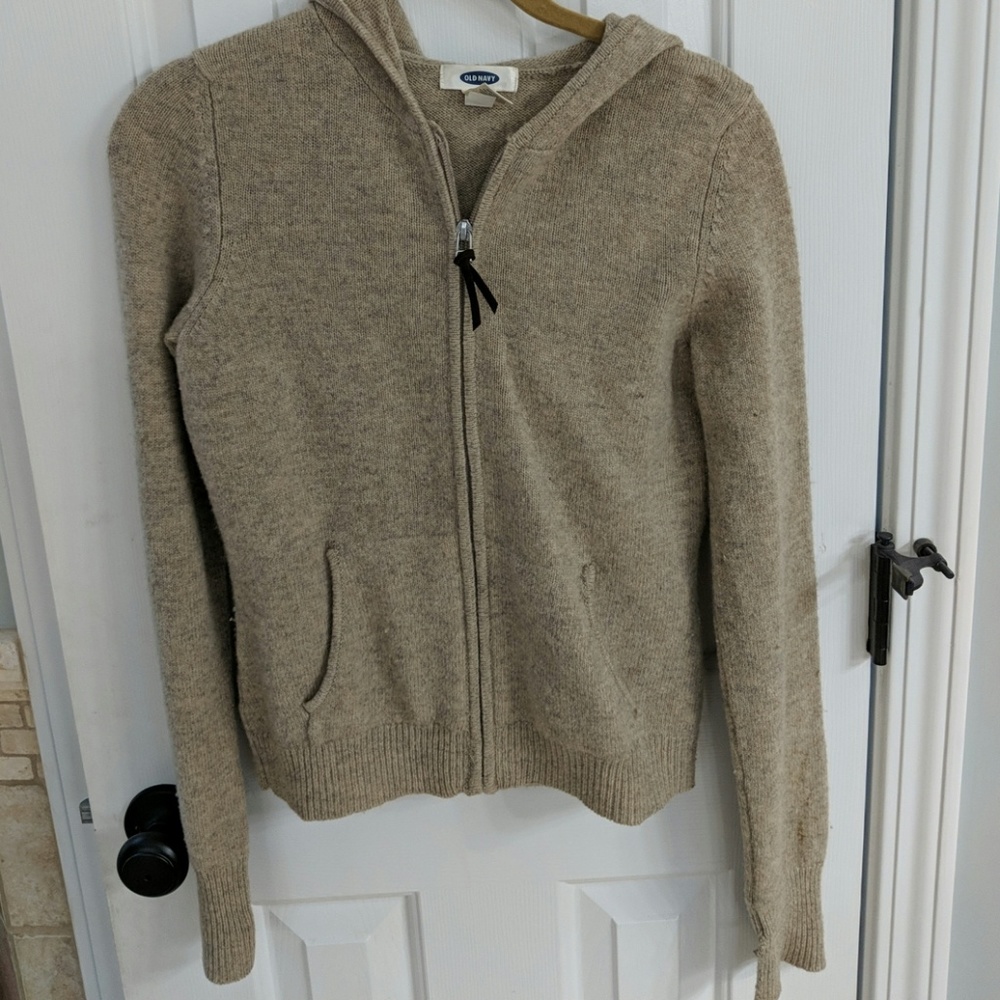 Old Navy brown sweater hoodie